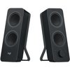 Logitech Computer Speakers, w/Bluetooth, 3-1/2"x4-9/10"x9-1/2", 2/ST, BK 4PK LOG980001294